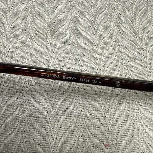 Vintage Gucci Tortoise Shell Sunglasses UNISEX - Picture 5 of 5